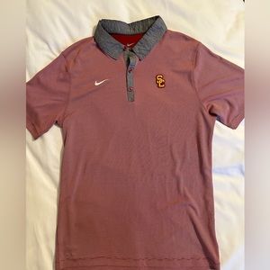 USC Trojans Nike Dri-Fit polo. Size Large.